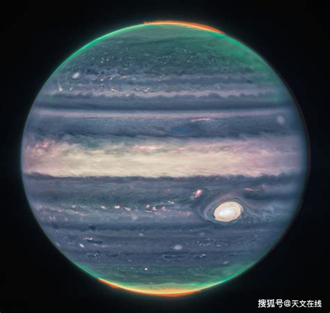 不断的惊喜，新的木星图像，由韦伯拍摄行星望远镜来自