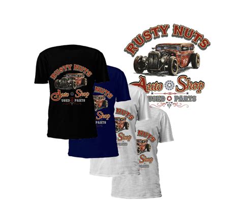 Rusty Nuts Auto Shop T Shirt Mytacticalworld