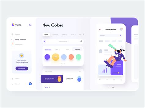 Color Palette Generator by Tran Mau Tri Tam on Dribbble