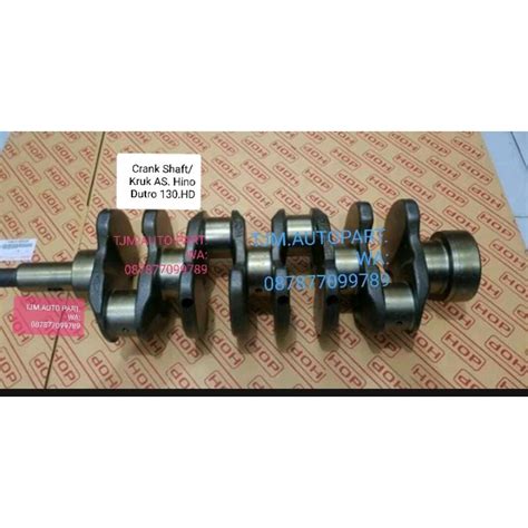 Jual Crank Shaft Atau Kruk AS Hino Dutro 130 HD Barang Original