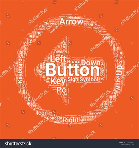 Left Arrow Button Icon Stock Vector Royalty Free 1199629441