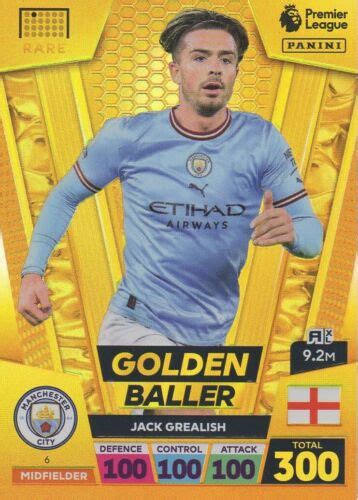 Panini Premier League Adrenalyn Xl Cards Golden Ballers And