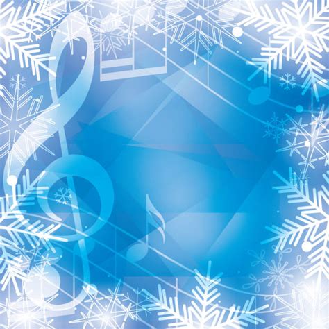 Christmas Music Background Illustrations Royalty Free Vector Graphics