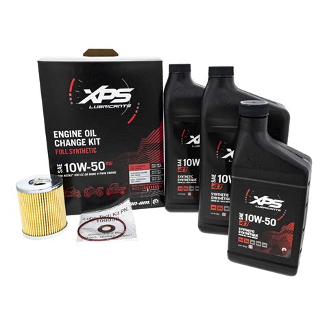 Can Am Brp Xps T W Full Synthetic Oil Change Kit For Rotax