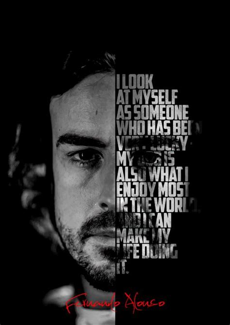 Fernando Alonso Quote Poster Enea Kelo Paintings Prints Sports