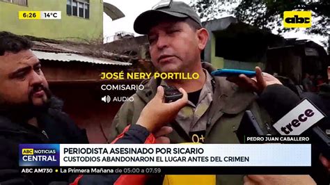 Mataron A Periodista En Pedro Juan Caballero Youtube