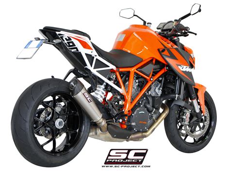 Ktm Super Duke R Conic Exhaust For Stock Cat By Sc Project