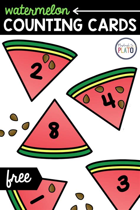 Free Watermelon Number Puzzles Printable Activity For Summer Atelier