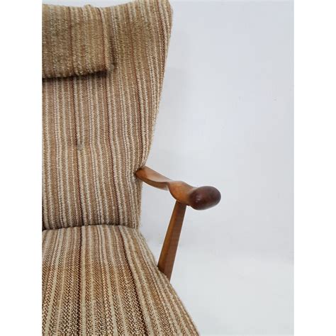 Fauteuil Scandinave Vintage Par Walter Knoll Pour Knoll Antimott