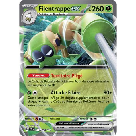 Filentrappe Ex Pv Carte Double Rare Carlate Et Violet