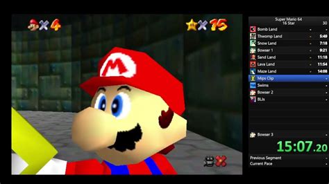 Lets Speedrun Mario 64 22 Bad Bunny Youtube