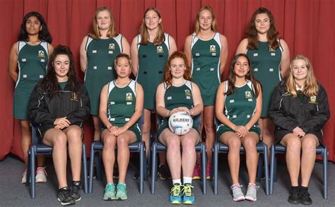 Netball Senior Green 2019 Lynfield College Yearbook