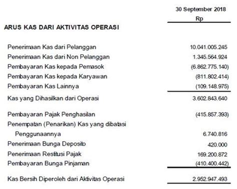 Detail Contoh Cash Flow Sederhana Koleksi Nomer 5