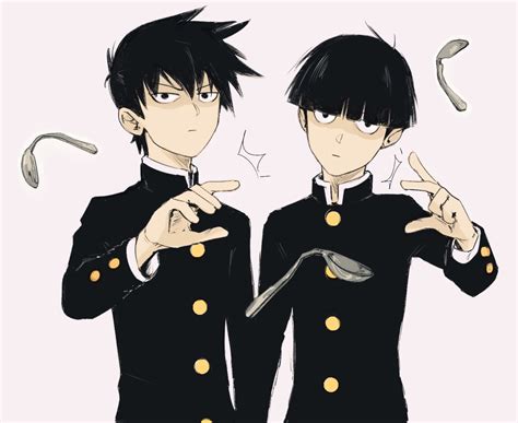 Mob Psycho 100 Kageyama Ritsu And Shigeo Mob Psycho 100 Pinterest Psycho 100 Mob Psycho