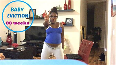 Pregnant Baby Mama Zumba Dancing Into Labor Natural Eviction YouTube