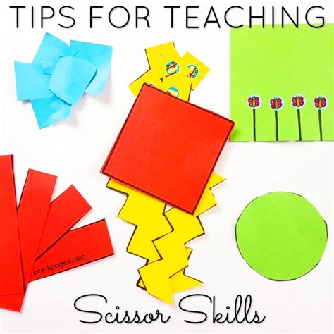 Tips For Teaching Scissor Cutting Skills