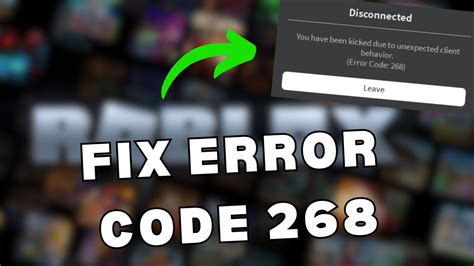 How To Fix Error Code 268 In Roblox I Roblox Error Code 268 Explained Youtube