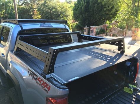 Tacoma Truck Bed Rack With A Tonneau Cover