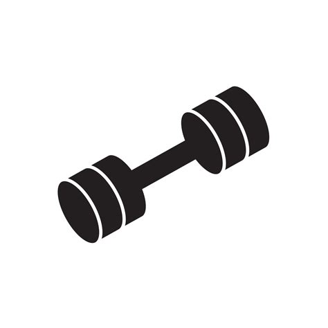 barbell illustration in trendy flat style 10249037 Vector Art at Vecteezy