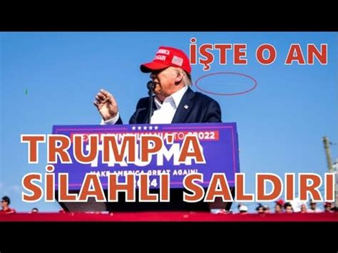 DONALD TRUMP A SİLAHLI SALDIRI YouTube