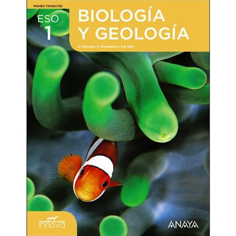 Libro De Biologia Y Geologia 1 Eso Anaya Pdf Libros Afabetización