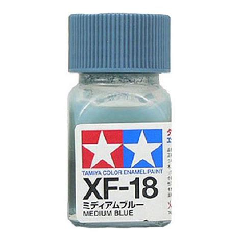 Tamiya Color Enamel Paint Xf Medium Blue Ml Bandai Gundam