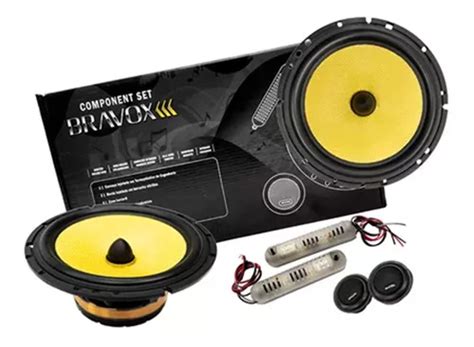 Kit Falante Vias Polegadas Bravox Cs K Kevlar W Rms