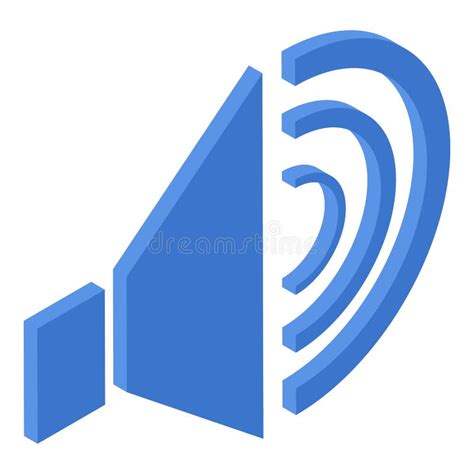 Speaker Icon Isometric Stock Illustrations 9 087 Speaker Icon