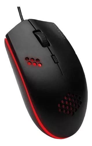 Mouse Gamer Balam Rush Iron Alámbrico Usb A 2400dpi 6pza v Color Negro