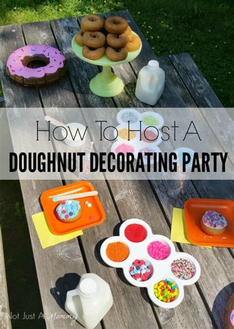 Doughnut Decorating Party Ideas - Moms & Munchkins