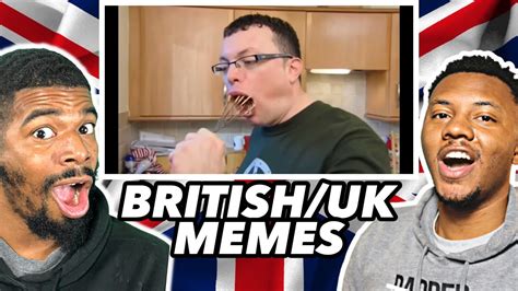 Americans React To British Uk Memes 6 Youtube