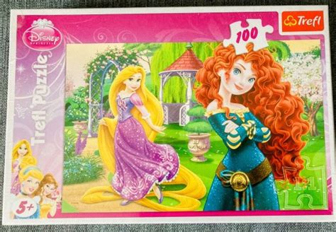 Ksiezniczki Disney puzzle Trefl 100 Łódź Kup teraz na Allegro Lokalnie