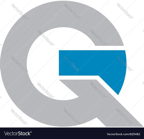 Gq logo Royalty Free Vector Image - VectorStock