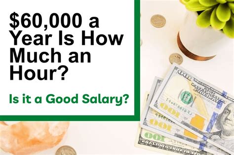 60000 A Year Is How Much An Hour Is It A Good Salary