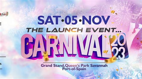 Launch of Carnival 2023 postponed – The Caribbean Post