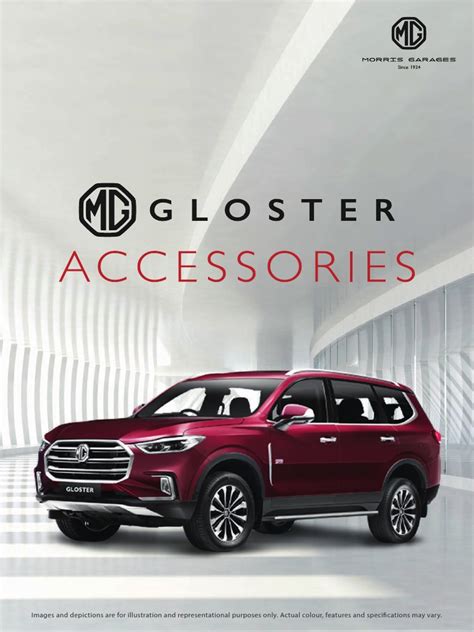 Mg Gloster Accessories Brochure Download Free Pdf Trunk Car