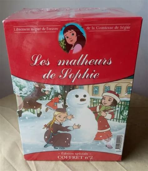 LES MALHEURS DE Sophie Dessin animé 11 DVD 1 2 3 4 5 Coffret vol 7 à