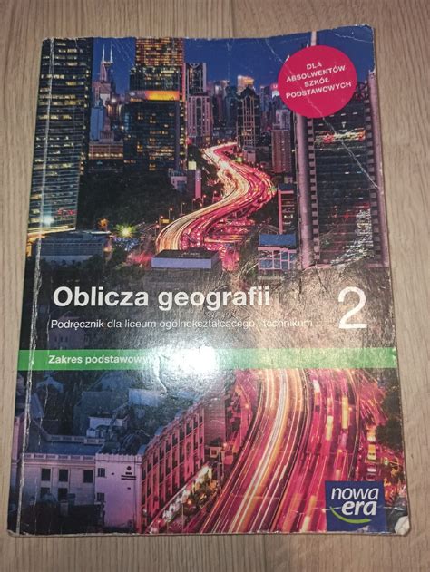 Oblicza Geografii 2 Nowa Era Liceum Podstawa Gniezno Kup Teraz Na