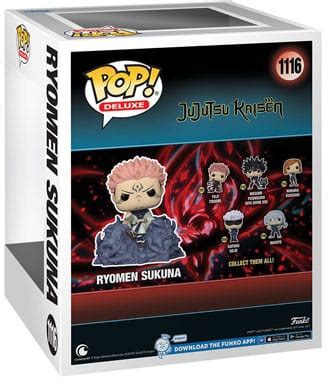 Funko Pop Deluxe Jujutsu Kaisen Ryomen Sukuna Glow Heromic