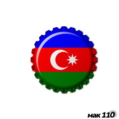 Flag Of Azerbaijan The Symbol Of Islamic And Turkish Cultu