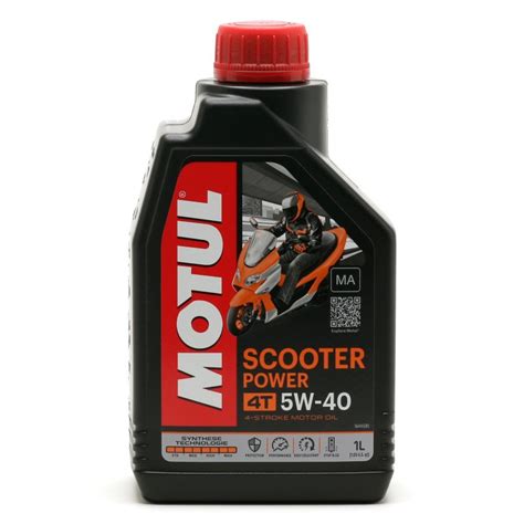 Aceite Motul Scooter Power 4t 5w40 Ma 1 L 105958 Motul Totmoto