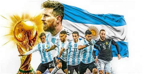 Argentina National Football Team Known As The La Albiceleste