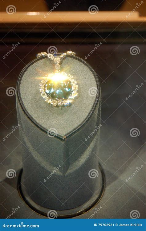 Hope Diamond, Smithsonian Museum Editorial Photo - Image of hope ...