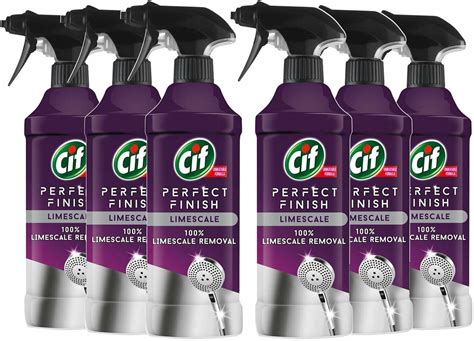 Cif Perfect Finish Limescale Limescale Remover Ml Pack Of