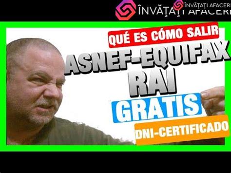 Cómo saber si estoy en el ASNEF rápido Guía completa y rápida