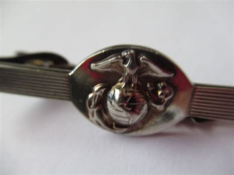 Usmc United States Marine Corps Tie Bar Clip Clasp Oec 14 77 Military