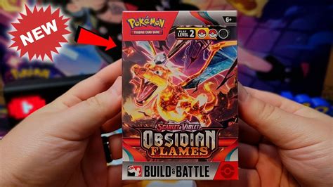 Pokemon Obsidian Flames Build And Battle Box Prerelease Youtube