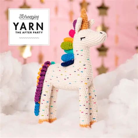 Modèle Scheepjes Nº 61 Yarn The After Party Sparkle The Unicorn