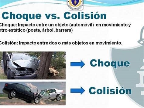 Diferencia entre choque y colisión Sabes cuál es