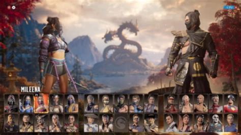 Mortal Kombat New Mileena And Cyrax Bar Mid Combo And Block